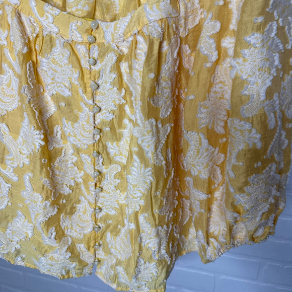 Anthropologie Yvonne Textured Buttondown sz S - Picture 8 of 9